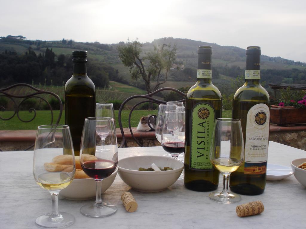Agriturismo Podere La Marronaia San Gimignano Luaran gambar